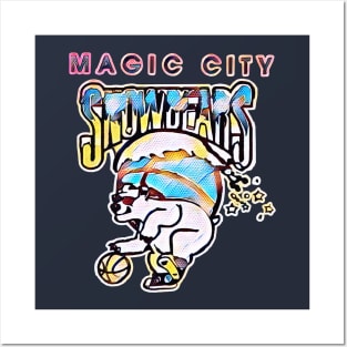 Magic City Snowbears Basketball Posters and Art